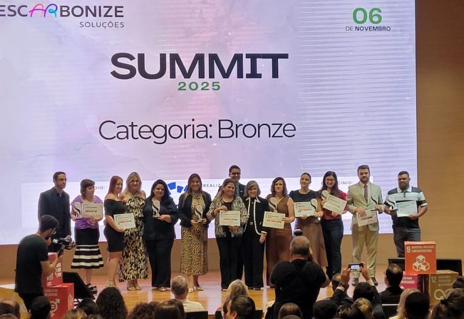 Reconhecimento sustentável: SAAE Bandeirantes conquista Selo ODS Bronze no Summit 2025